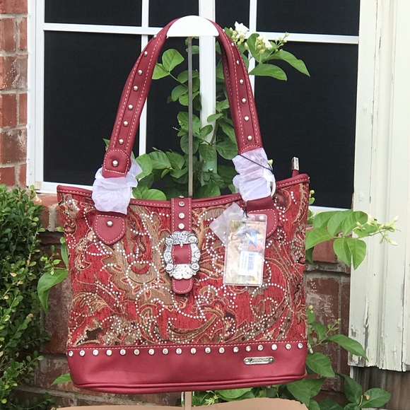 Montana West Handbags - Montana west red hand bag